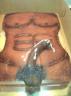 Adult Male Anatomy Cake Penis made with milk chocolate...h. 