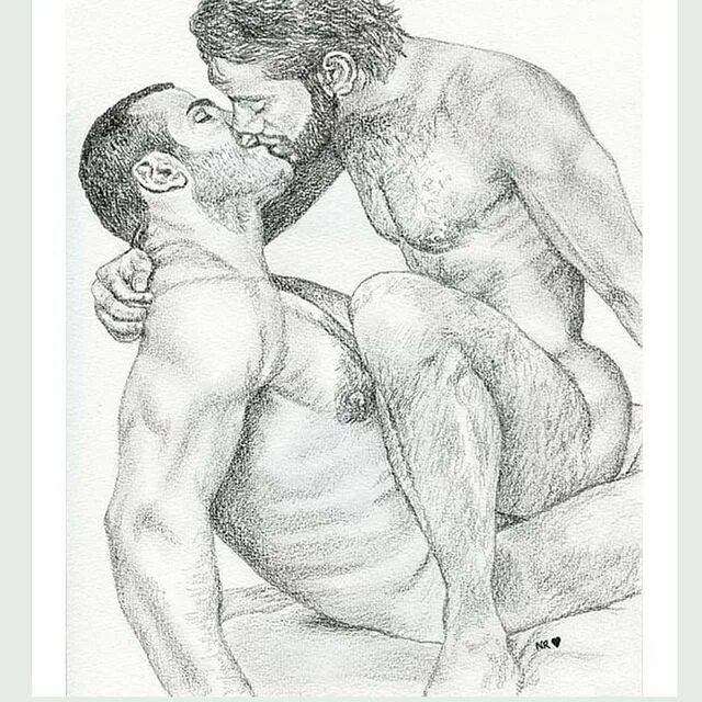 #gayart #homoeroticart #gay #gaymen #homoerotic #gayman #queer #gayartcommu...