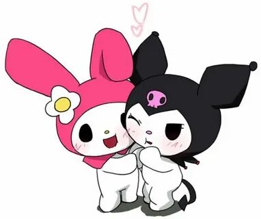 Pin di Kuromi and My Melody