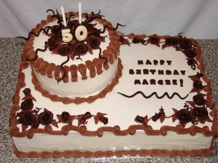 50Th Birthday Cake Decorating Ideas in 2019 Birthday cakes f