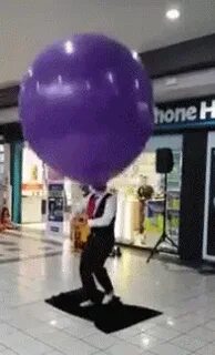 Good Afternoon Balloon GIF - Good Afternoon Balloon Big Ball