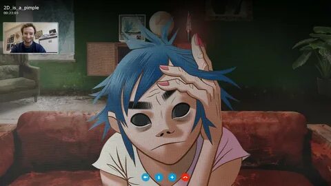 Gorillaz Sad 2d Krisetya Pet