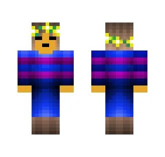 Download Flower Crown Frisk Minecraft Skin for Free. SuperMi