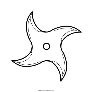 Shuriken Ausmalbilder Colorare Ultracoloringpages Sketch Col