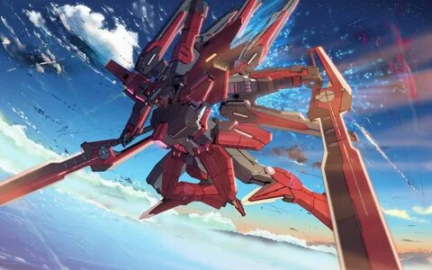 Gundam 00 Anime Mecha Sky a917 HD Wallpaper Mecha anime, Ani