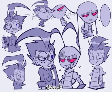 Your (not)Friendly Neighborhood Alien Invader zim characters