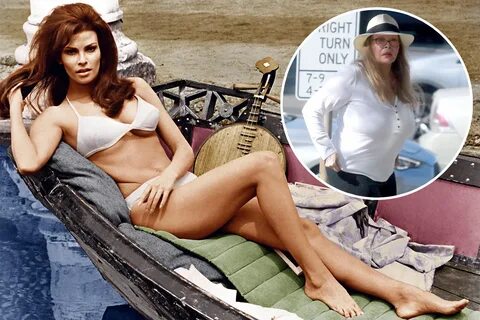 Former sex symbol Raquel Welch spotted for first time in ove