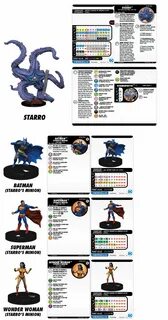 DC Heroclix Superman and Legion set COMPLETE set of 4 OP Kit