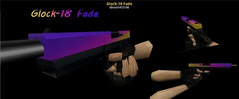 Glock-18 Fade Counter-Strike 1.6 Mods