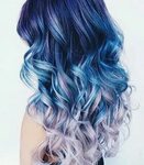 ♡ Princess Girly ♡ Mermaid hair color, Colored hair tips, Bl