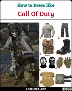 Call of Duty Ghost Costume for Cosplay & Halloween 2022