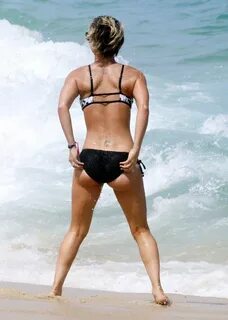 KALEY CUOCO in Bikini on the Beach in Cabo - HawtCelebs