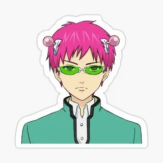 "Saiki K" Sticker by HolyOats Redbubble