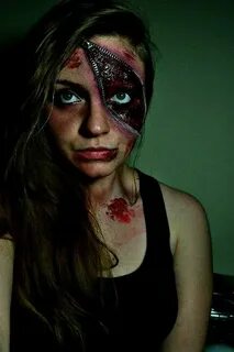 17 Zipper makeup ideas makeup, halloween makeup, costume mak