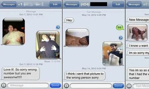 When sexting goes wrong: Hysterical pictures of intimate mes