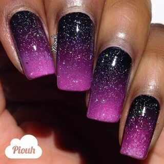 INK361 - The Instagram web interface Purple ombre nails, Pur