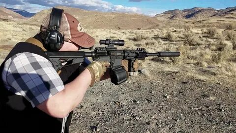 Magpul D60 on full auto - YouTube