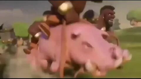 Hog rider from clash of clans, says @nigers@ - XXX видео в H