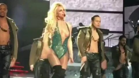 Britney Boob Slip.