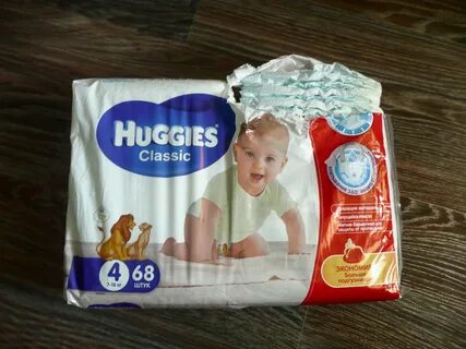 Подгузники Huggies (Хаггис) Classic 3 (4-9 кг) 78 шт. - купи