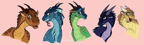 "Wings of Fire - The Dragonets" by tosaking Redbubble