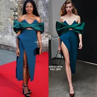 Naomie Harris in Azzi & Osta at the 2022 DKMS London Gala