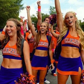 Clemson Cheerleaders: Best Instagram Photos Of Cheerleading 