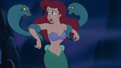 Rough animation of Ariel from Disney's The Little Mermaid taken from L...