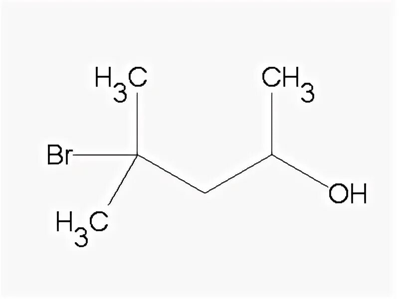 4-bromo-4-methyl-2-pentanol - C6H13BrO, density, melting poi