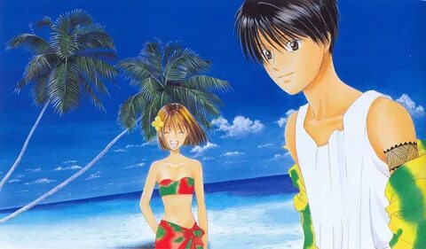 Kare Kano: Souchiro & Yukinon - On the beach - Minitokyo