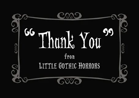 Little Gothic Horrors: October 2011
