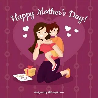 Free Vector Happy mother's day background Happy mothers, Hap