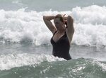 Kate Winslet in Black Swimsuit -07 GotCeleb