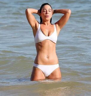 Tulisa Contostavlos in White Bikini 2016 -25 GotCeleb