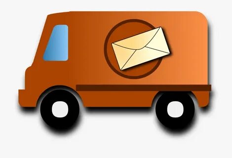 Mail Truck Clipart At Getdrawings - Mail Van Clipart , Free 
