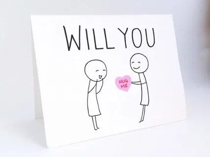 Cute Lesbian Valentines Day Card // Funny Card for Her // Et