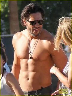 Joe Manganiello: Shirtless at Coachella!: Photo 2652287 Joe 