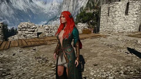 Скачать The Witcher 3: Wild Hunt "Triss long hair" - Геймпле