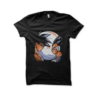 Goku and Vegeta shirt black shirt