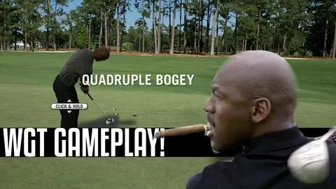 Michael Jordan SUCKS At Golf! - WGT Gameplay - YouTube