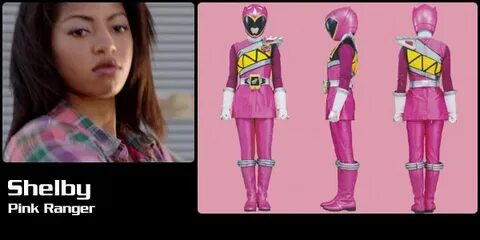 Shelby Watkins, Dino Charge Pink Ranger - Power Rangers Dino