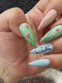 18 Easter Bunny Nails Art Designs & Ideas 2019 Fabulous Nail