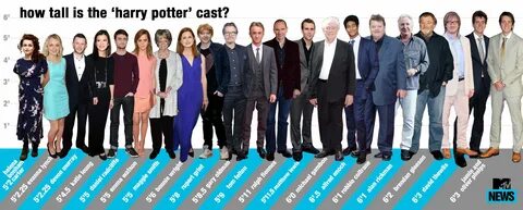Harry Potter' Height Chart: Who's The Tallest Actor? Harry p