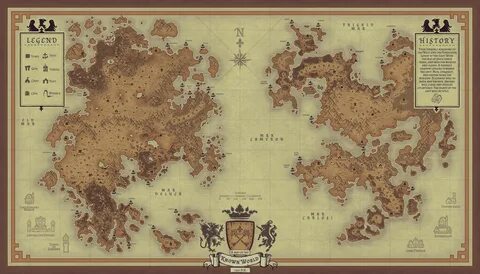 Parchment Map Fantasy world map, Fantasy map maker, Map
