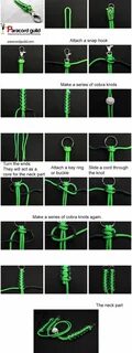 How to make a paracord neck lanyard - Paracord guild Paracor