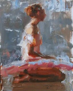 Artist: - Artwork: Pink and Gray at Brennen Fine Art Gallery.