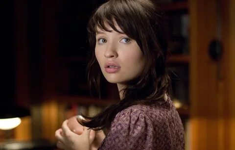 Обои милая, актриса, брюнетка, губы, Emily Browning, Эмили Б