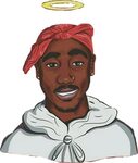 #freeedit #tupac #2pac #shakur #freetoedit - Cartoon Tupac P