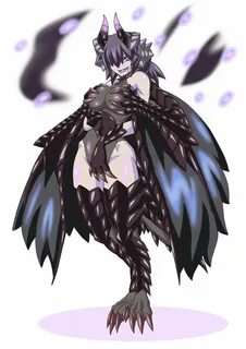 breasts buti-yu gore_magala monster_girl monster_hunter pers