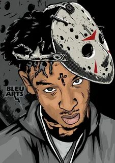 21 Savage Animated / Animated icon pack for atlanta rapper, 